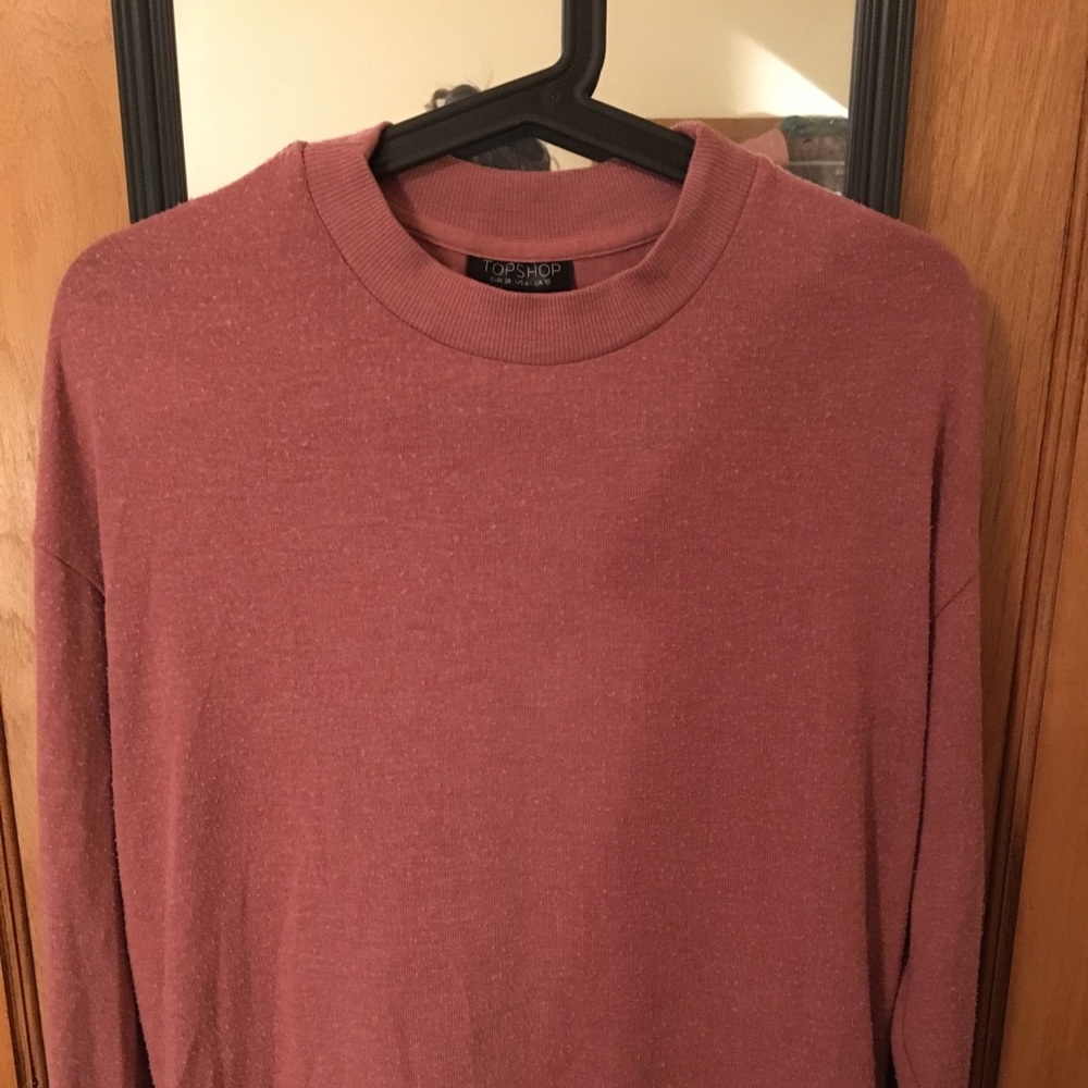 Top Shop mauve sweater